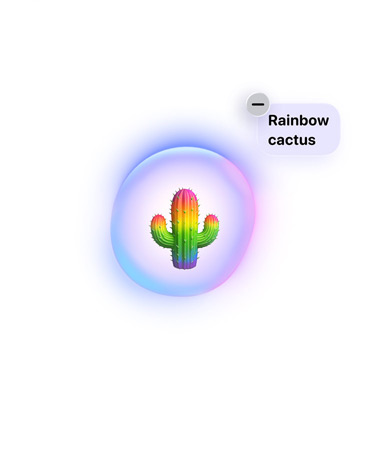 Genmoji criado com a Apple Intelligence