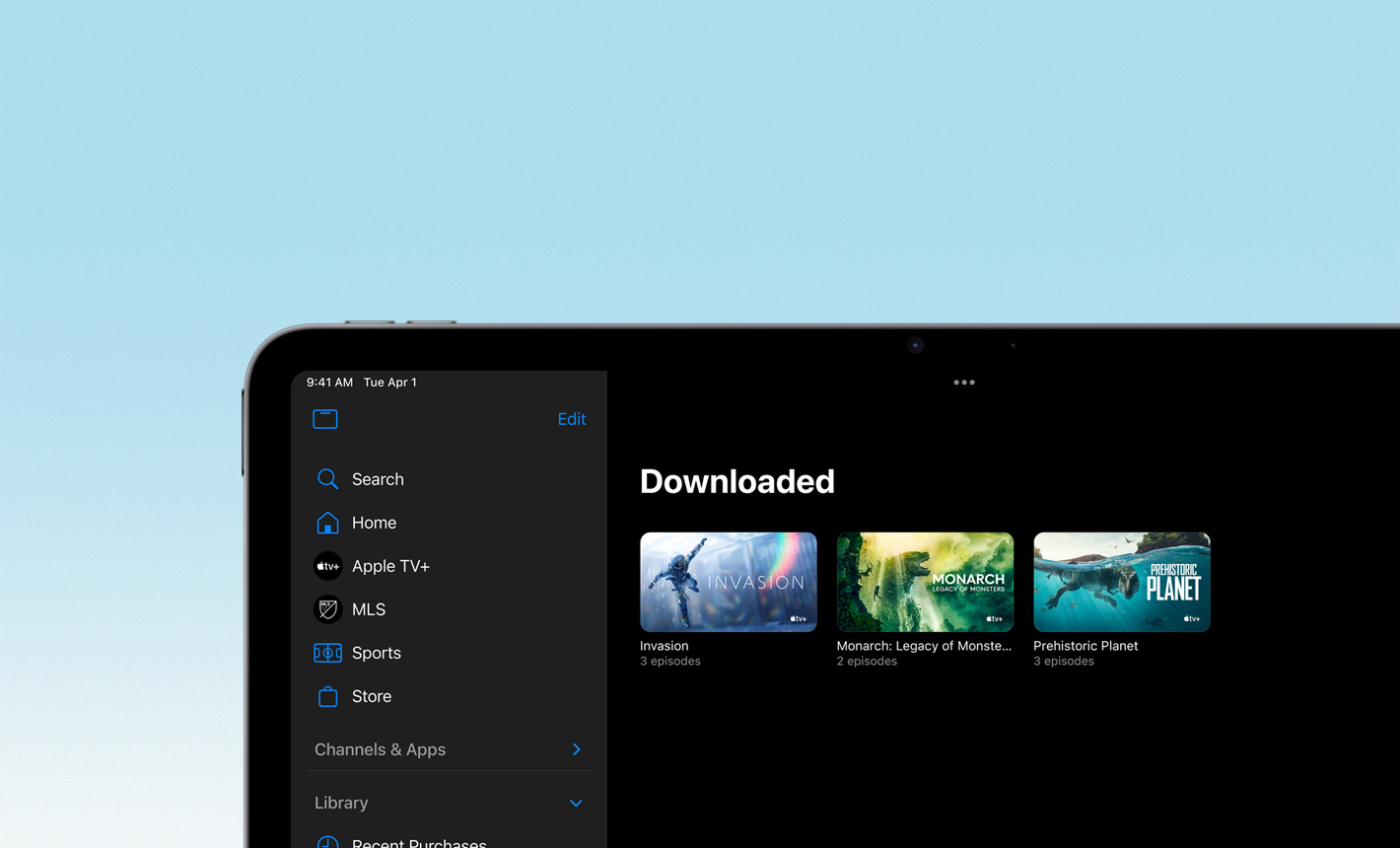 Gedownloade films en series