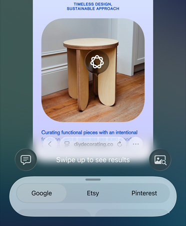 Funcionalidade Inteligência visual em utilização