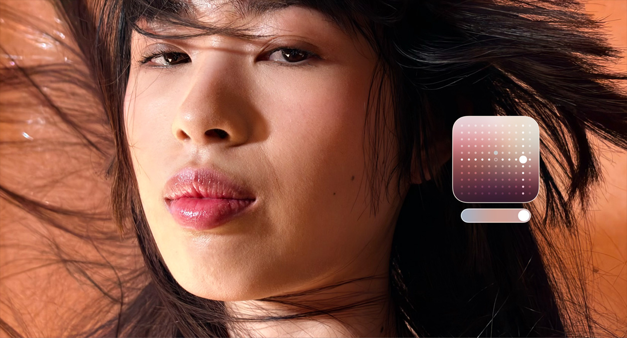 Φωτογραφία ατόμου που τραβήχτηκε με τη λειτουργία Φωτογραφικών Στυλ